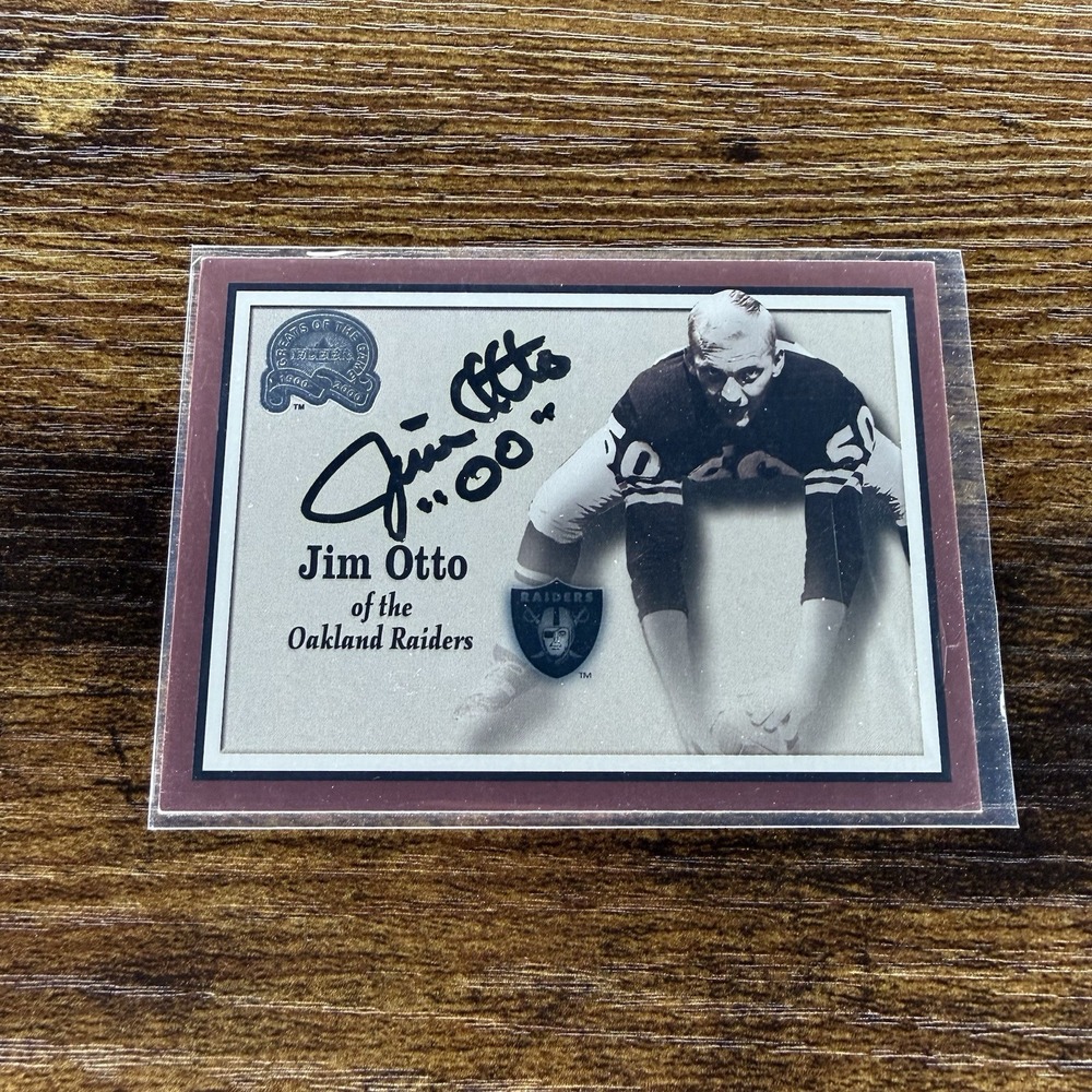 2000 Fleer Greats of the Game - Jim Otto #70